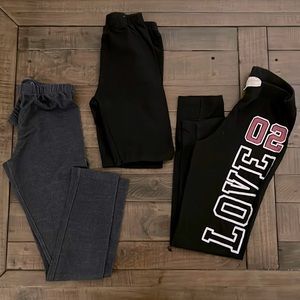 Bobbie Brooks and The Children’s Place leggings and shorts size 7/8